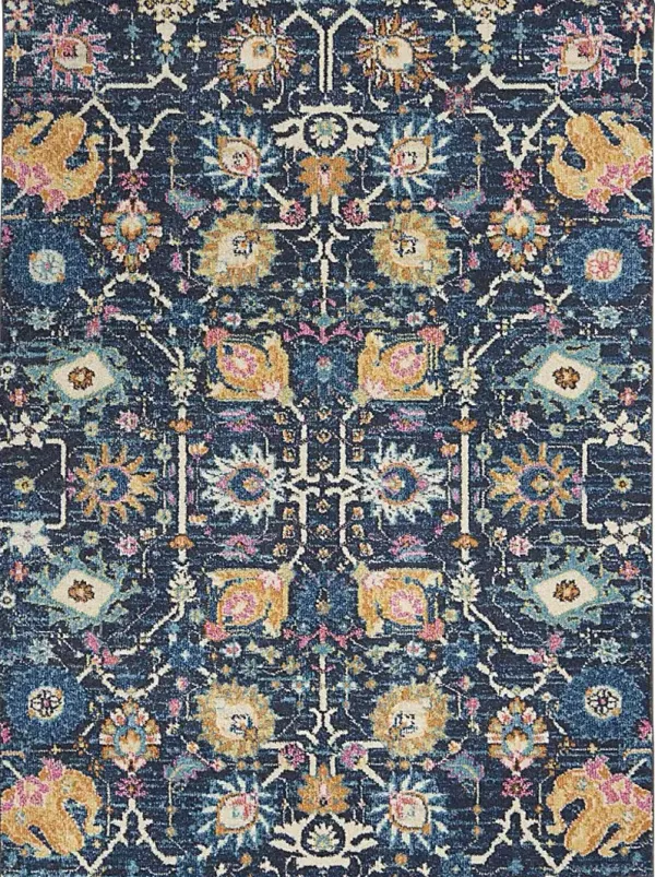 Kids Verenna Navy 4' x 6' Rug