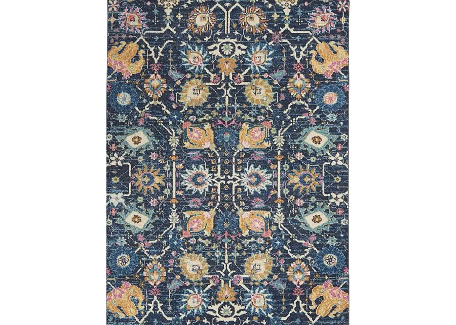 Kids Verenna Navy 4' x 6' Rug