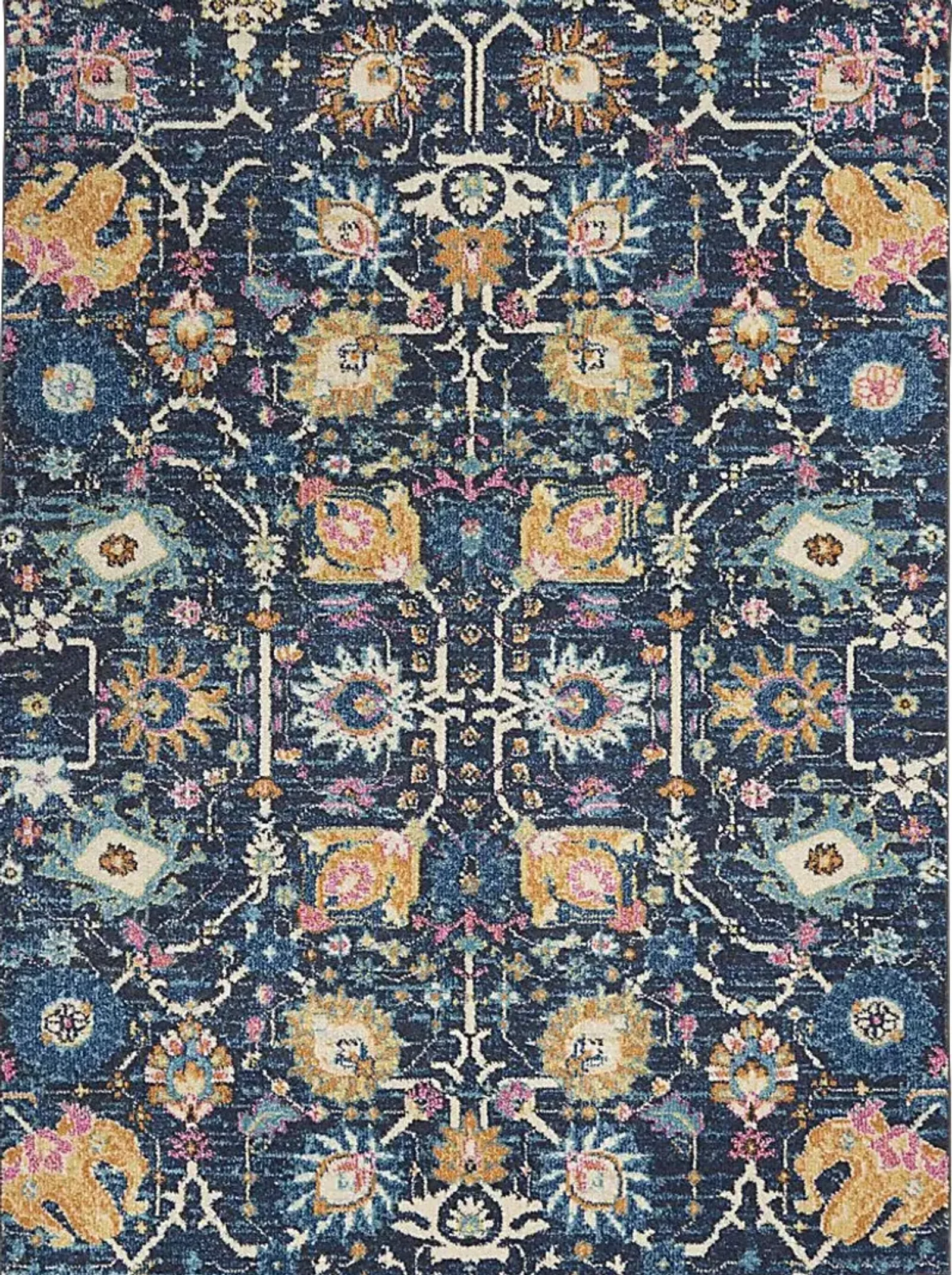 Kids Verenna Navy 4' x 6' Rug