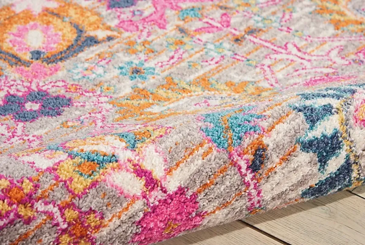 Kids Verenna Pink 4' x 6' Rug