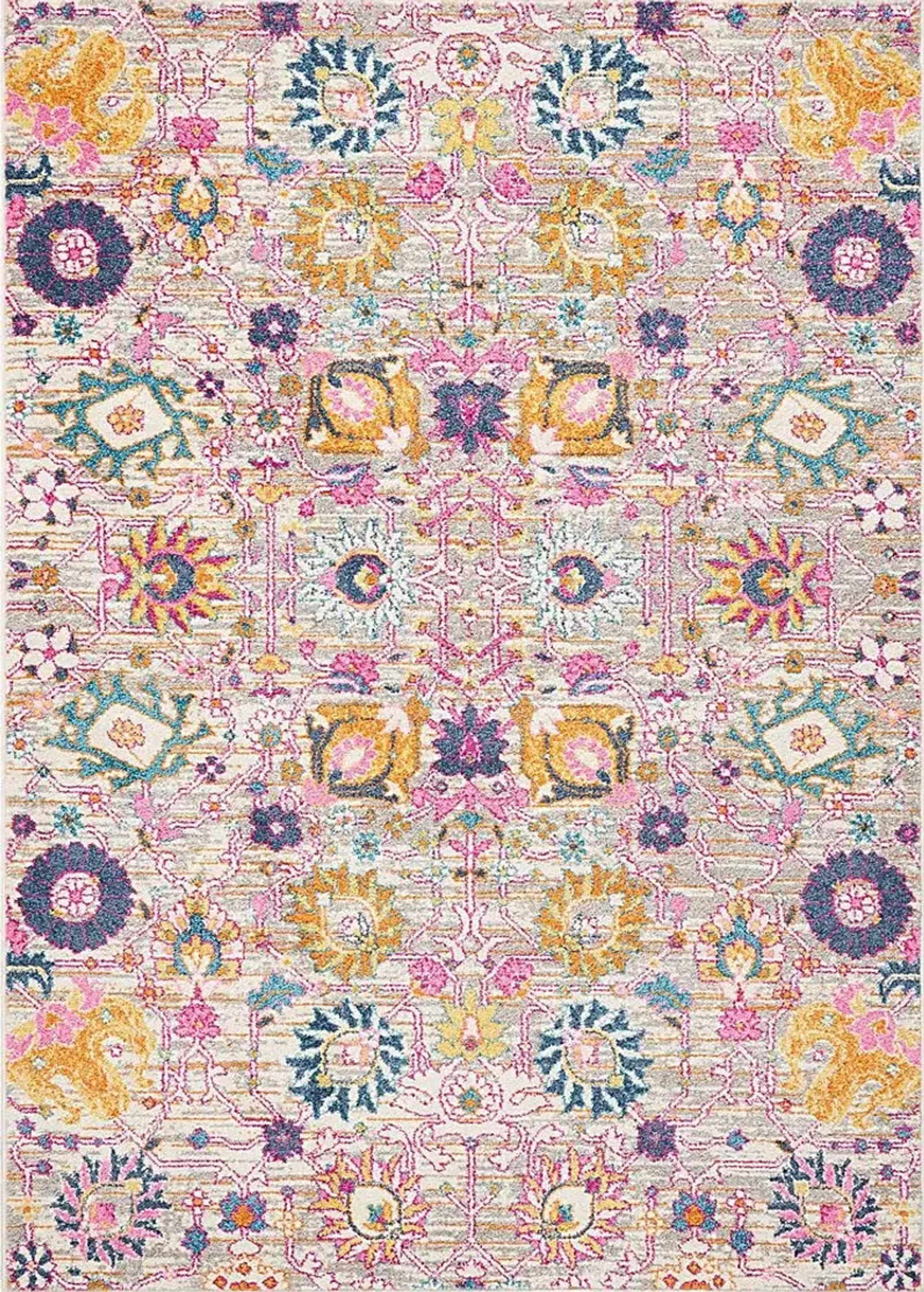 Kids Verenna Pink 4' x 6' Rug