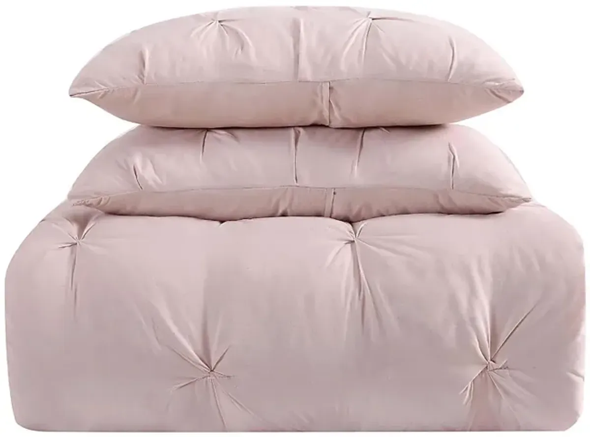 Kids Soft Waves Blush 3 Pc Full/Queen Comforter Set