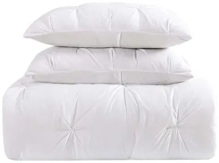 Kids Soft Waves White 3 Pc Full/Queen Comforter Set