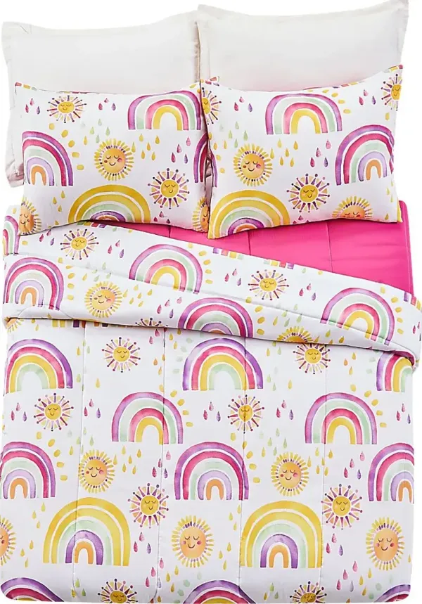 Kids Arcle Pink Full/Queen Comforter Set
