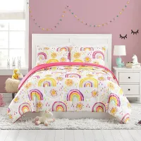 Kids Arcle Pink 3 Pc Full/Queen Comforter Set