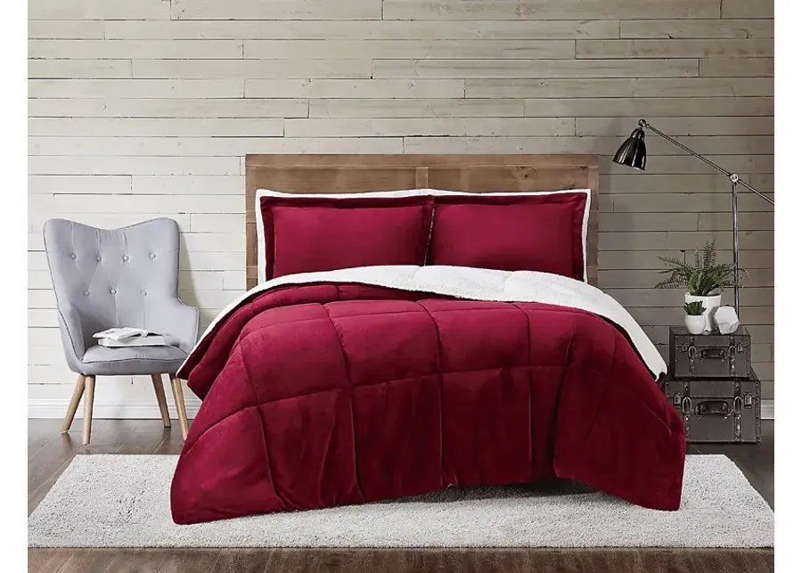 Kids Pebblecreek Crimson 3 Pc Full/Queen Comforter Set