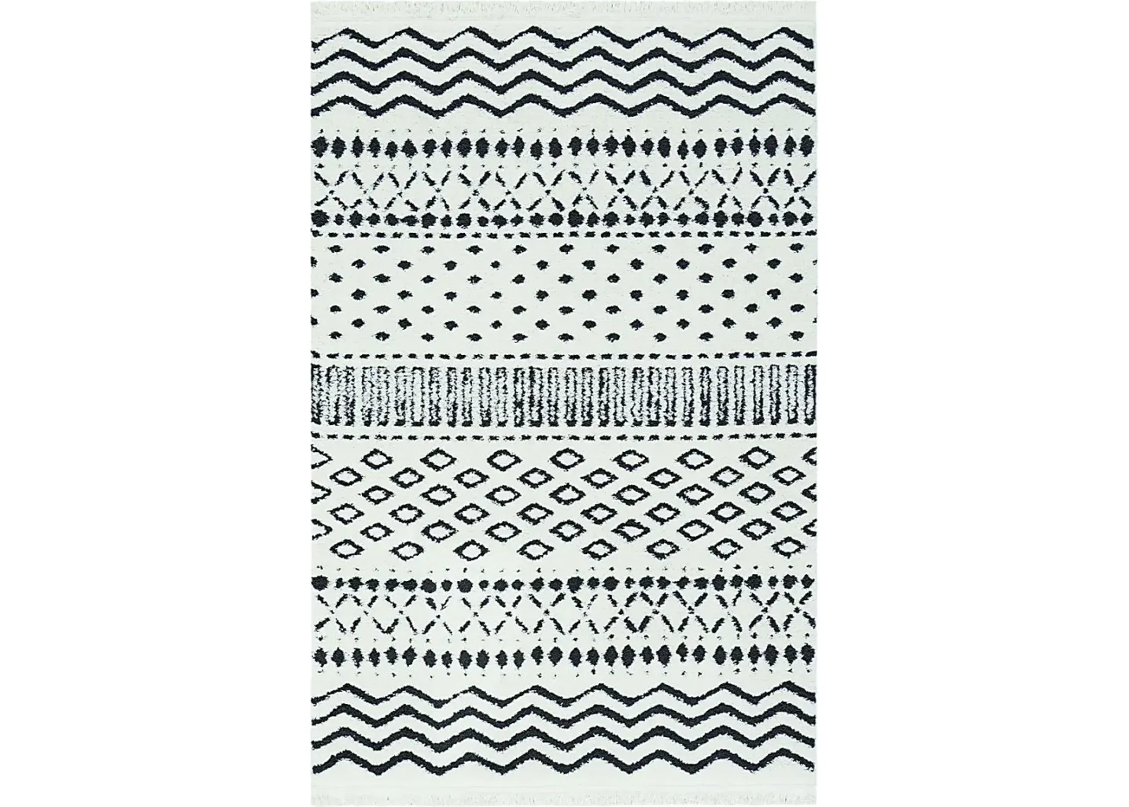 Kids Talise Charcoal 3'11 x 5'11 Rug