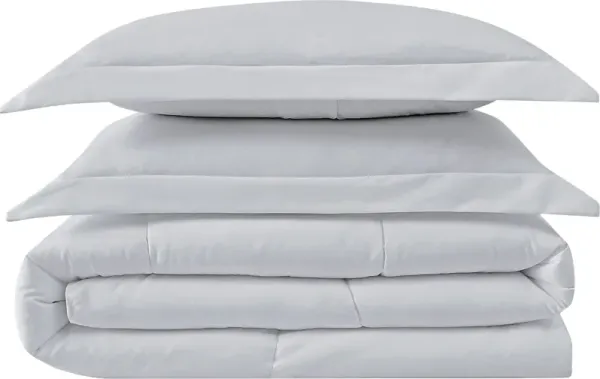 Kids Calming Colors Gray Full/Queen Comforter Set