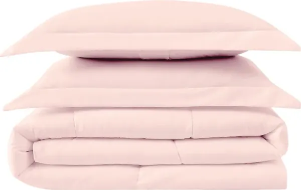 Kids Calming Colors Blush Full/Queen Comforter Set