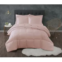 Kids Calming Colors Blush 3 Pc Full/Queen Comforter Set