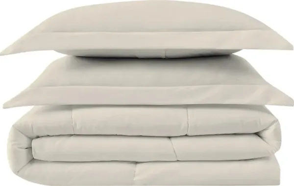 Kids Calming Colors Beige Full/Queen Comforter Set