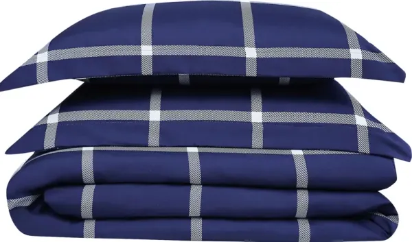 Kids Urban Covers Navy Full/Queen Comforter Set