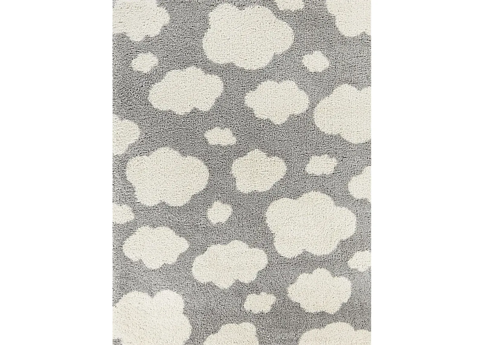 Kids Cotton Candy Sky Gray 5'3 x 7' Rug