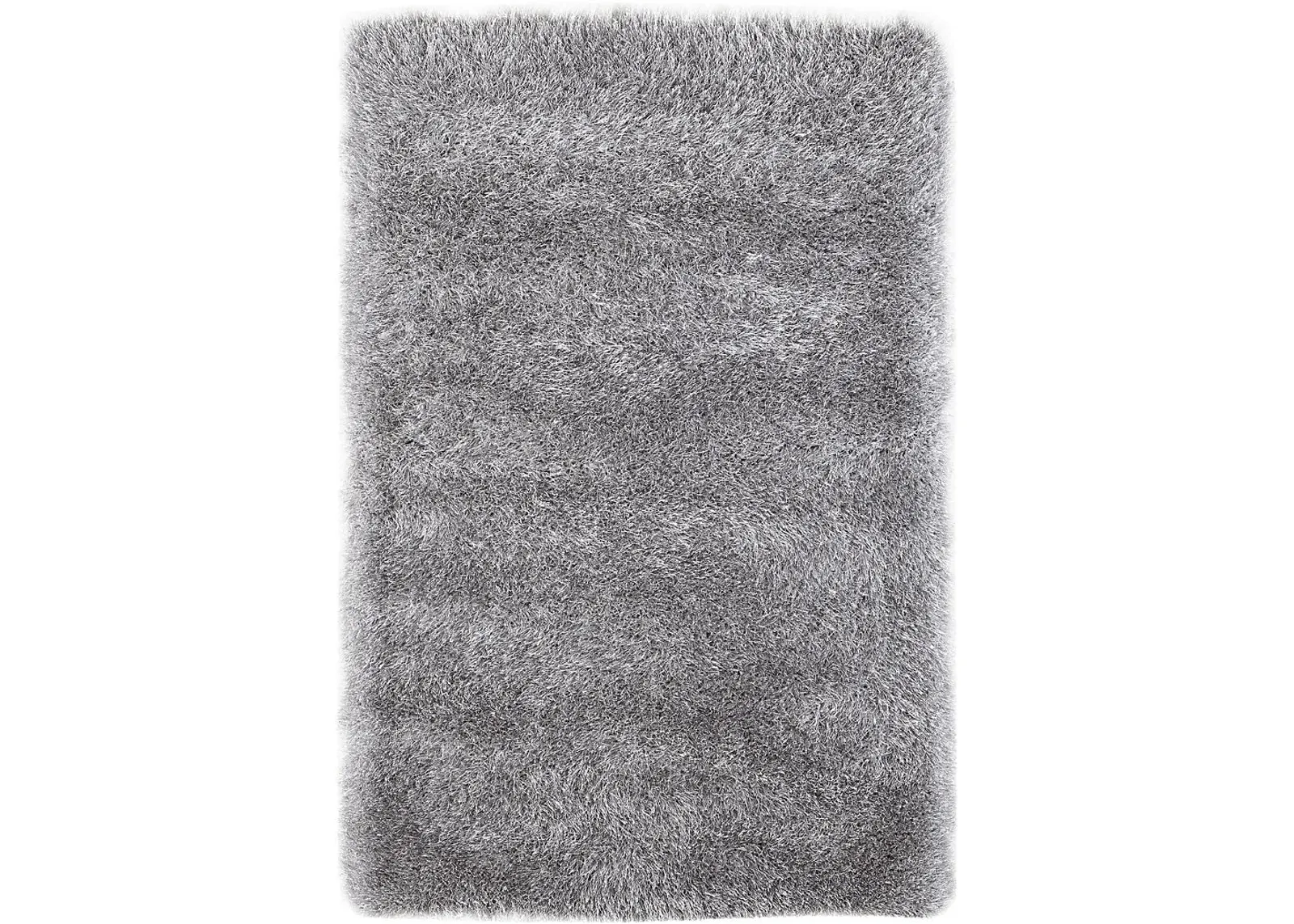 Sparkle Shag Silver 3' x 5' Rug