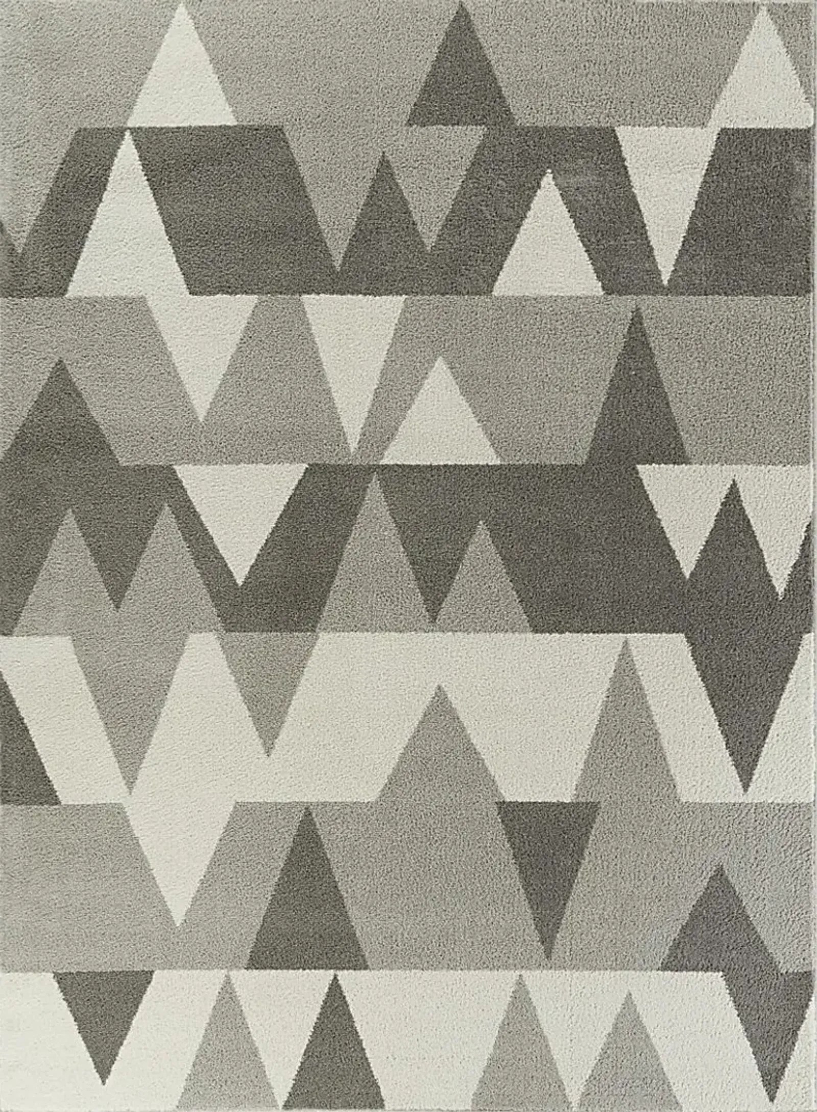 Kids Wild Angles Gray 5'3 x 7' Rug