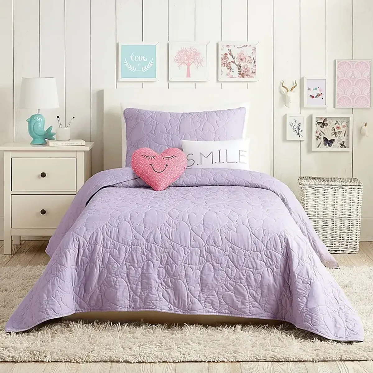 Vivi Purple Full Comforter Set