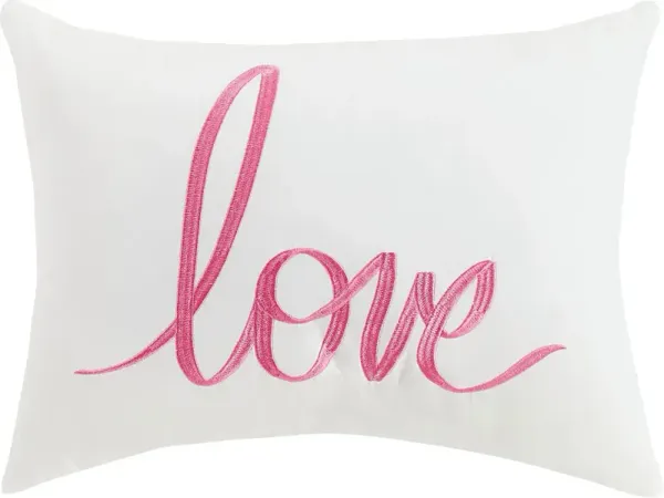 Kids Heart Of Love Pink Full Comforter Set