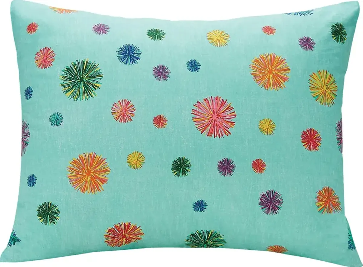 Kids Candy Cat Turquoise Full Comforter Set