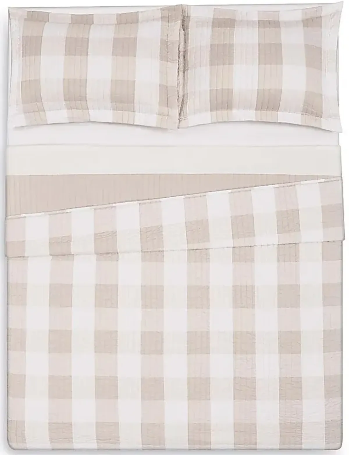 Kids Cottage Pearl Khaki 3 Pc Full/Queen Comforter Set