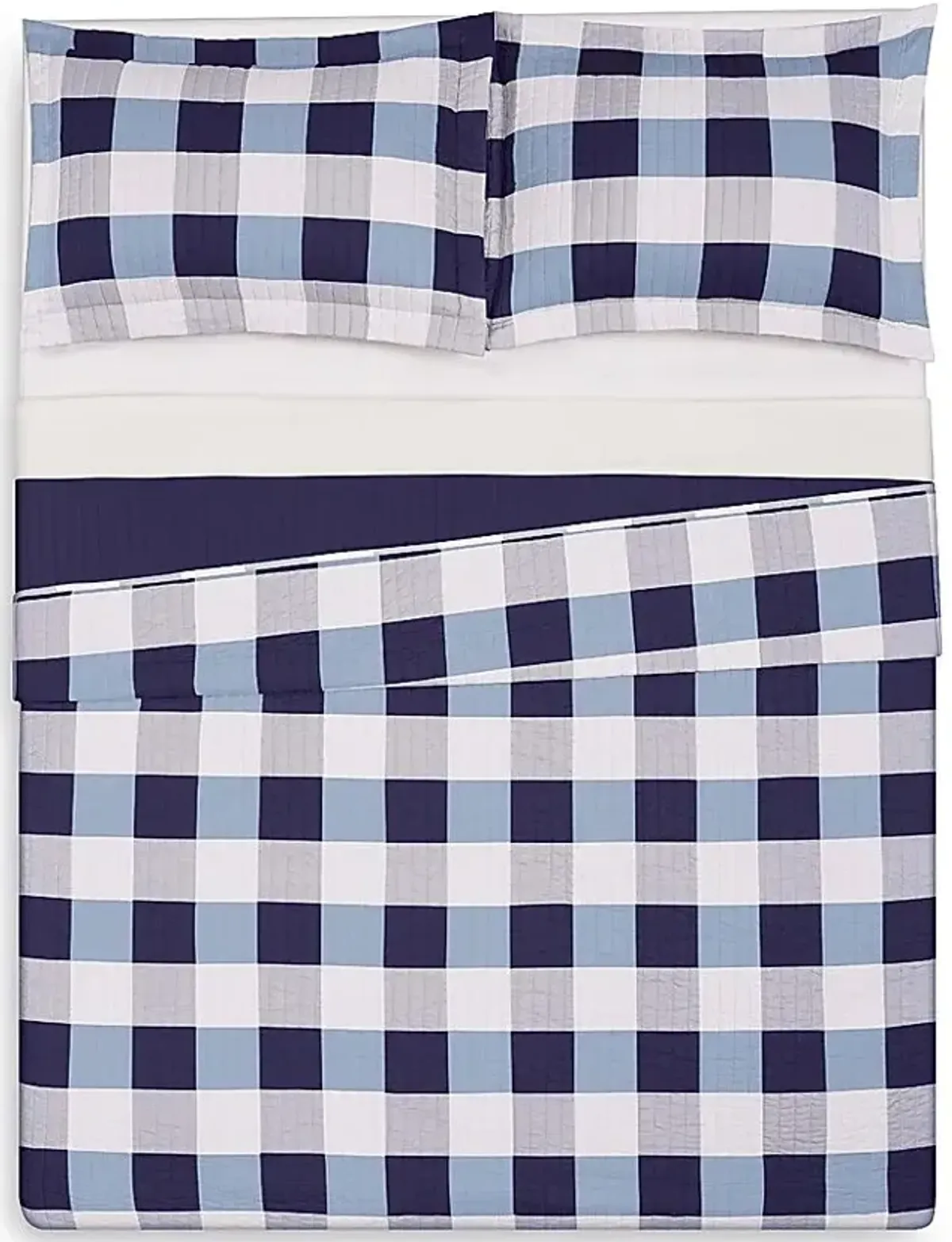 Kids Cottage Pearl Navy 3 Pc Full/Queen Comforter Set