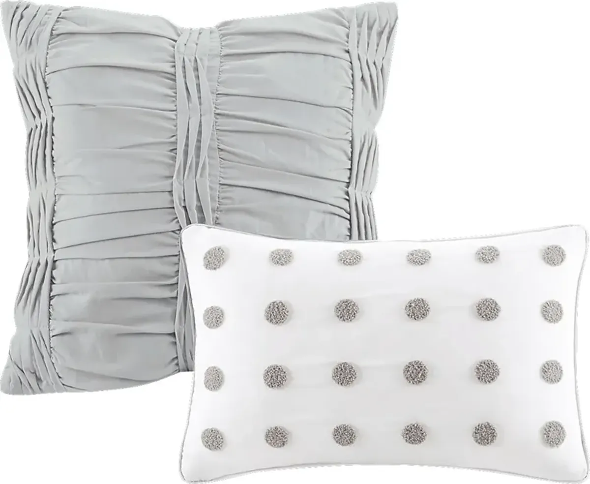 Kids Pastelle Ivory 7 Pc Full/Queen Comforter Set