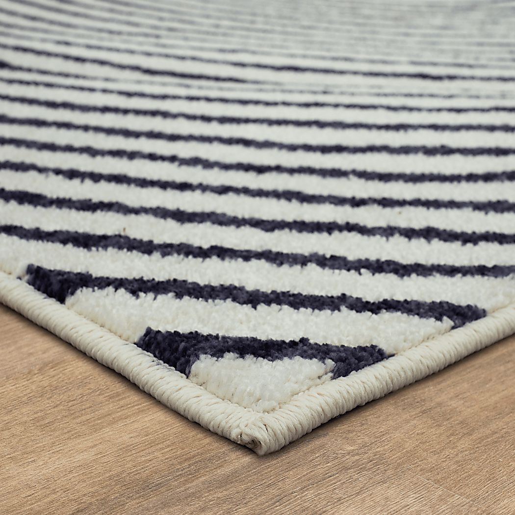 Disney's Mickey Echo Blue 5' x 7' Rug