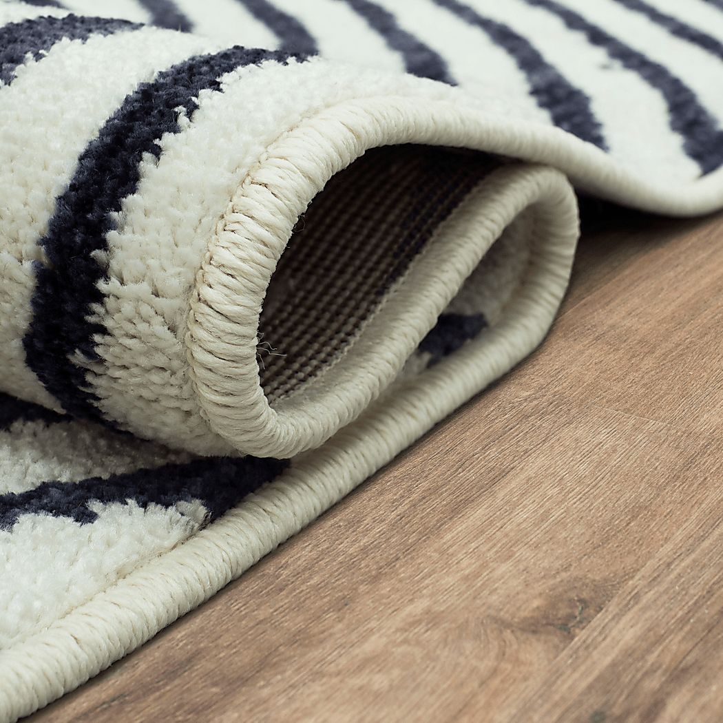 Disney's Mickey Echo Blue 5' x 7' Rug