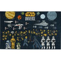 Disney's Star Wars Collage Black 5' x 8' Rug