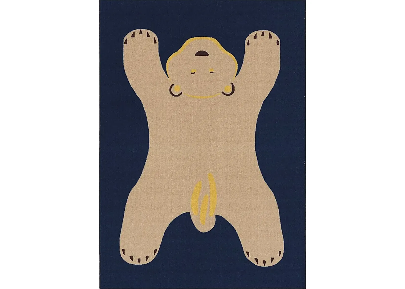 Kids Harshaw Navy 7' x 9' Rug