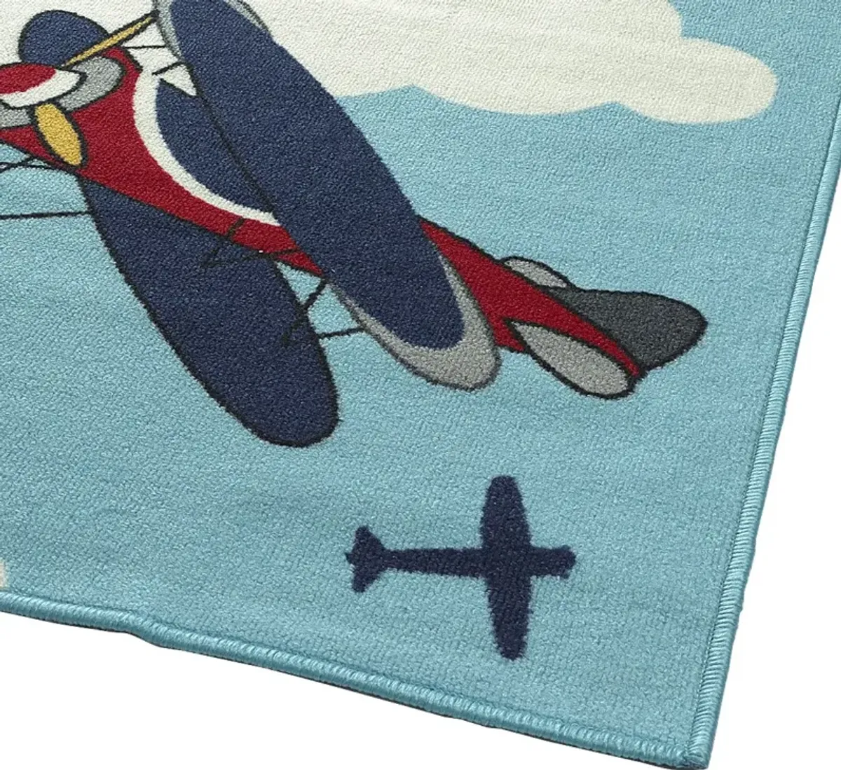 Kids Alburger Blue 5' x 7' Rug