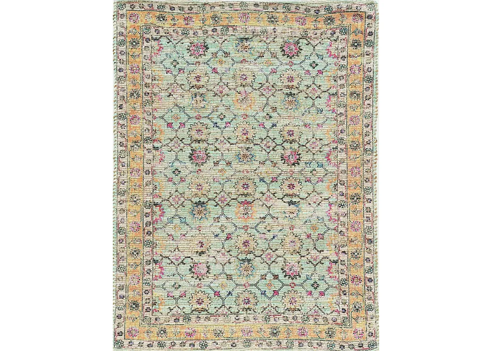 Kids Fleamarket Gem Beige 5' x 7' Rug