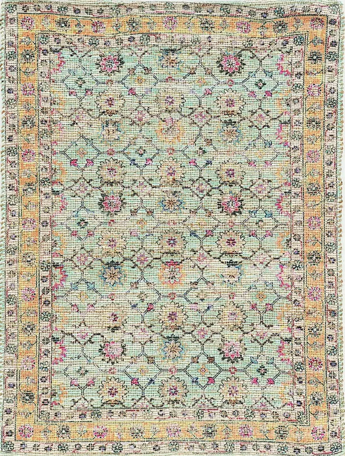 Kids Fleamarket Gem Beige 5' x 7' Rug