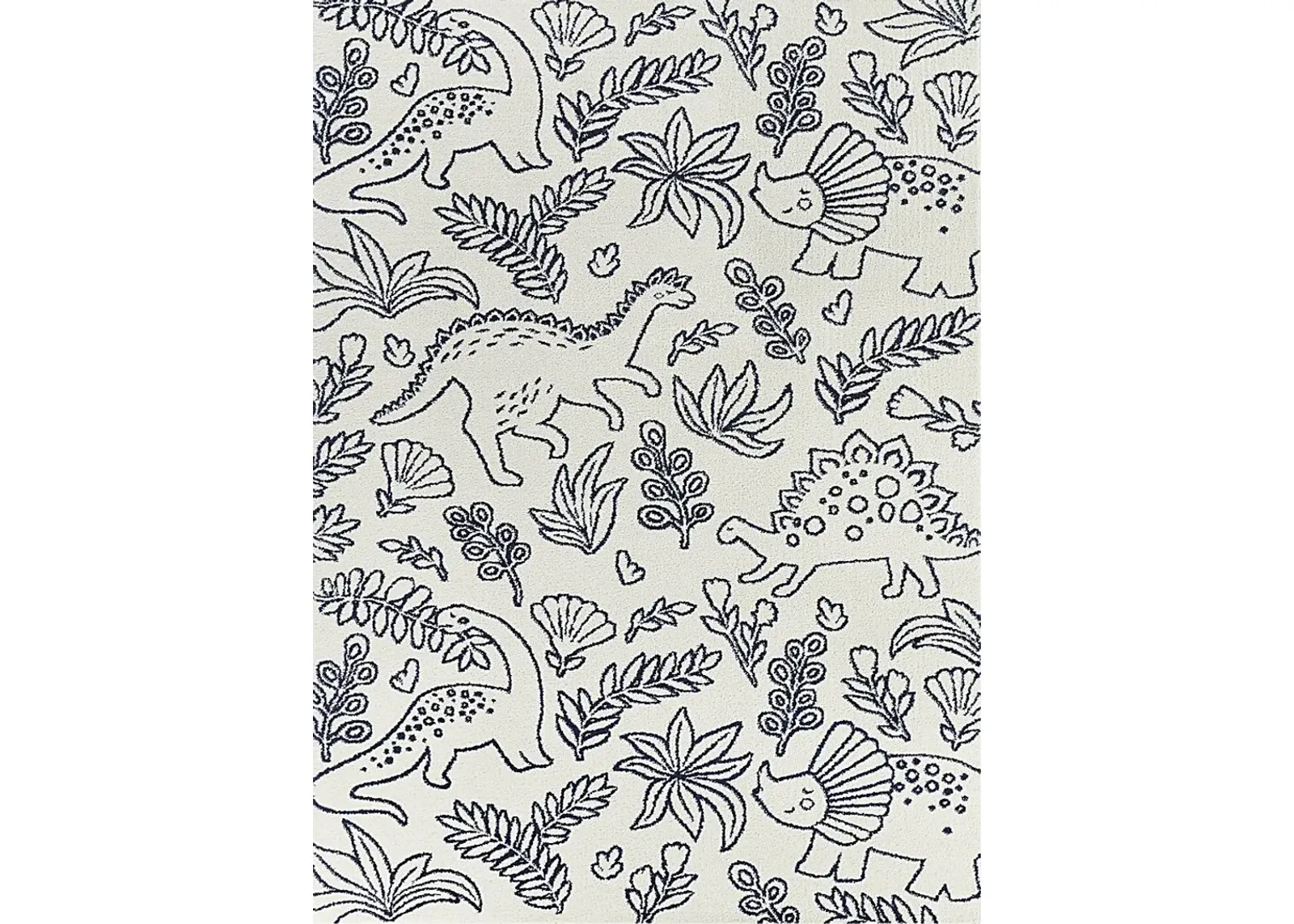 Kids Walsbrook Cream 5'3 x 7' Rug