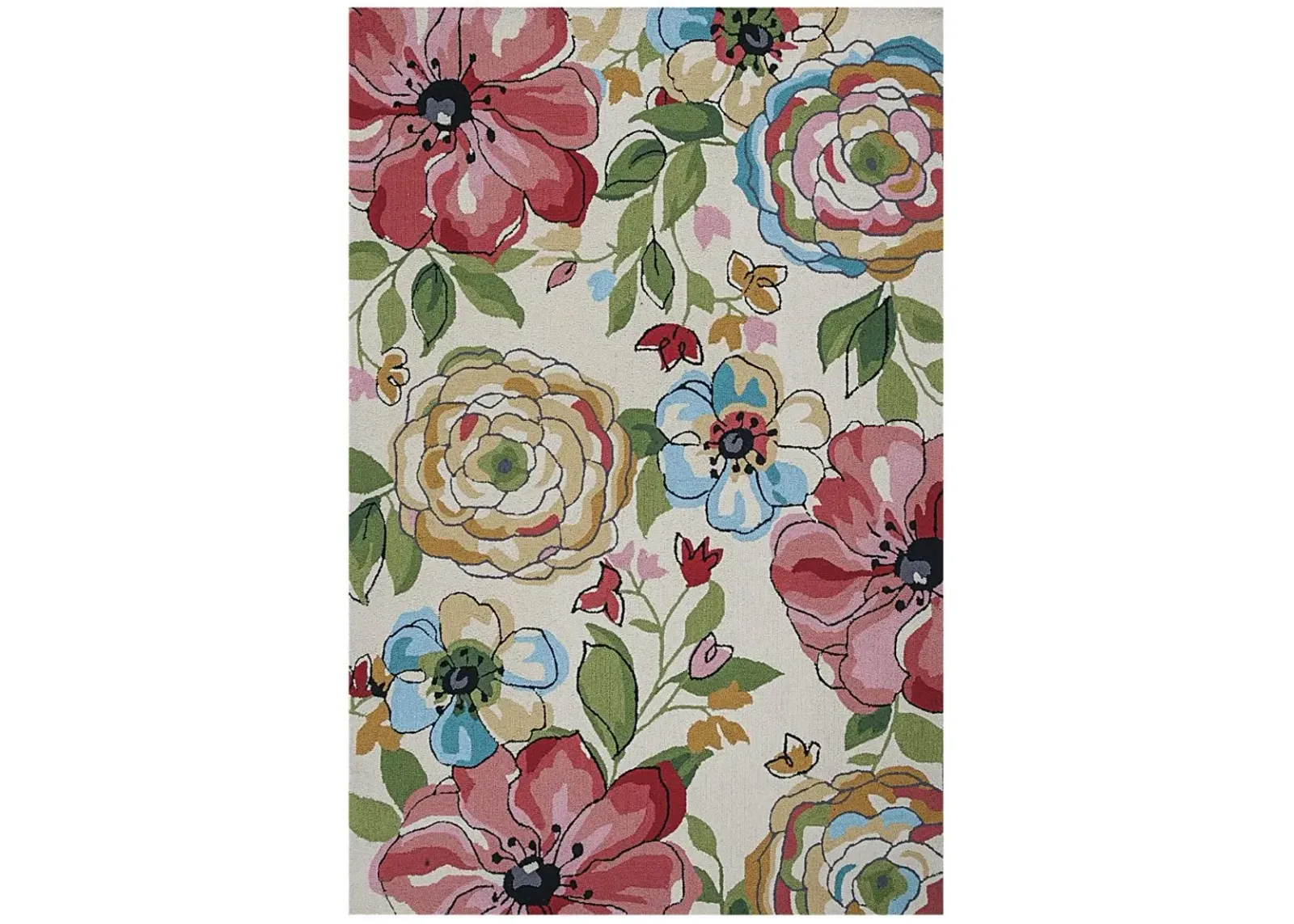 Kids Blooming Blast Multi 5' x 7'6 Rug