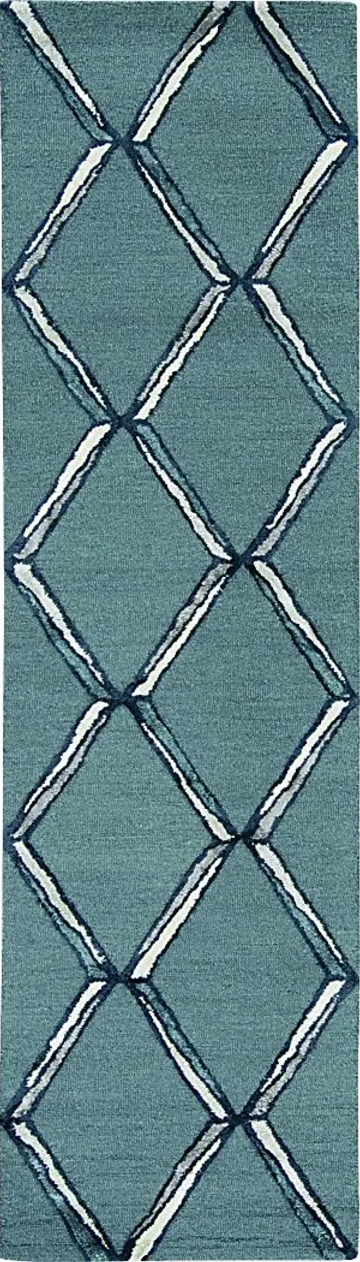 Kids Diamond Basic Gray 5' x 7' Rug
