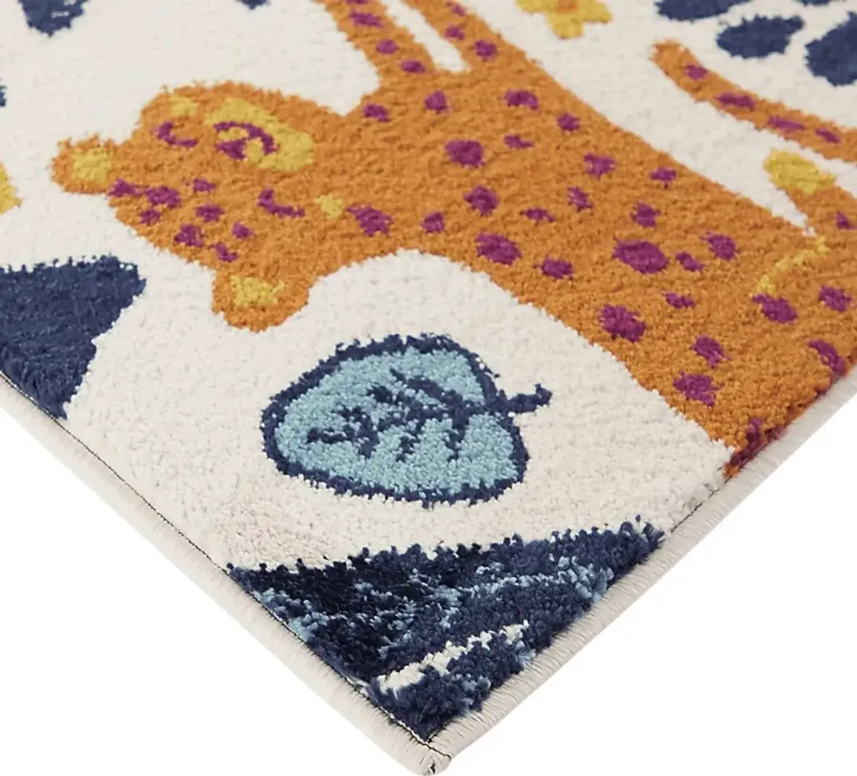 Kids Mercado White 5'3 x 7' Rug