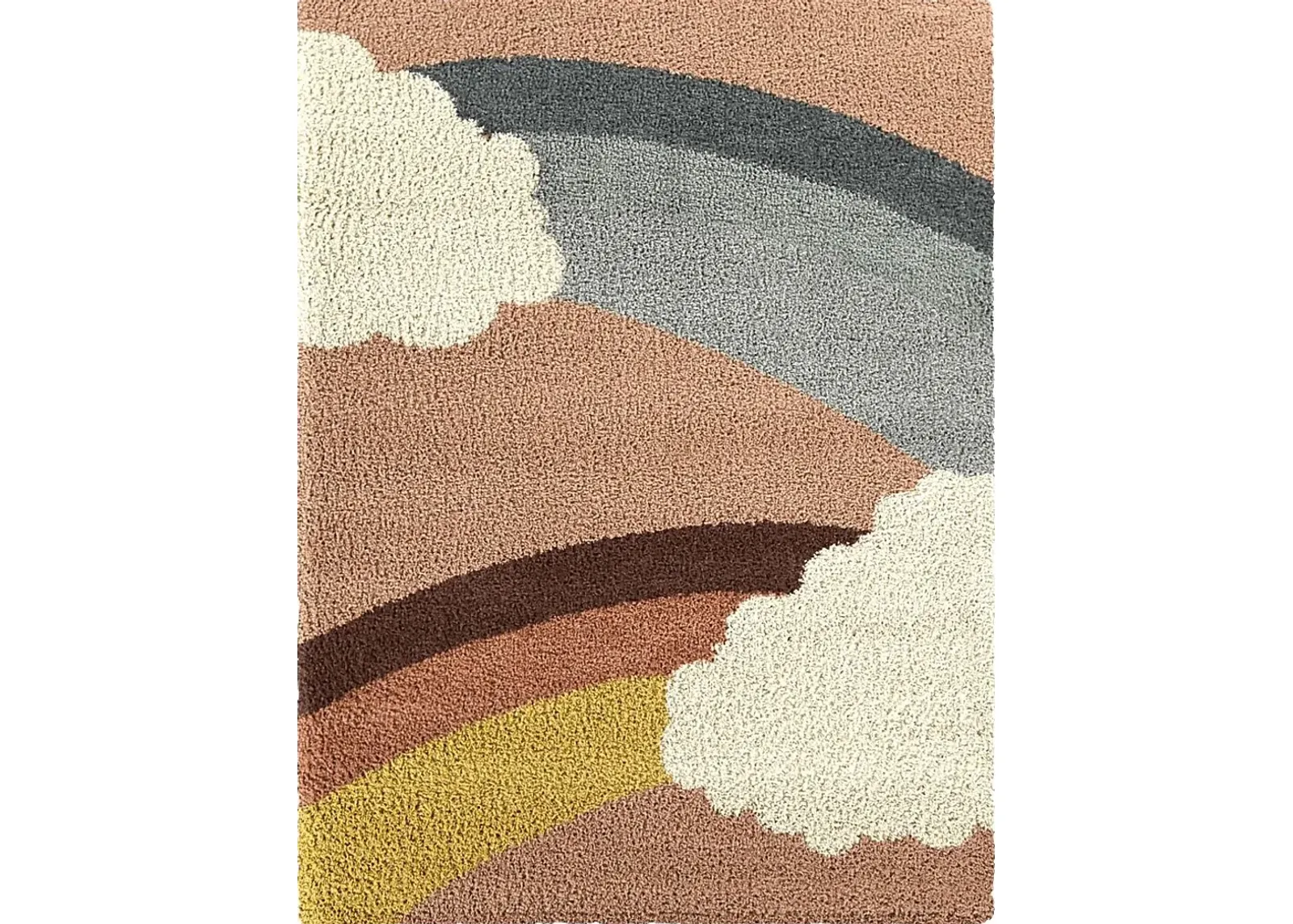 Kids Castolon Pink  5'3 x 7' Rug