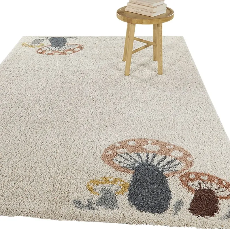 Kids Nellina Cream 5'3 x 7' Rug