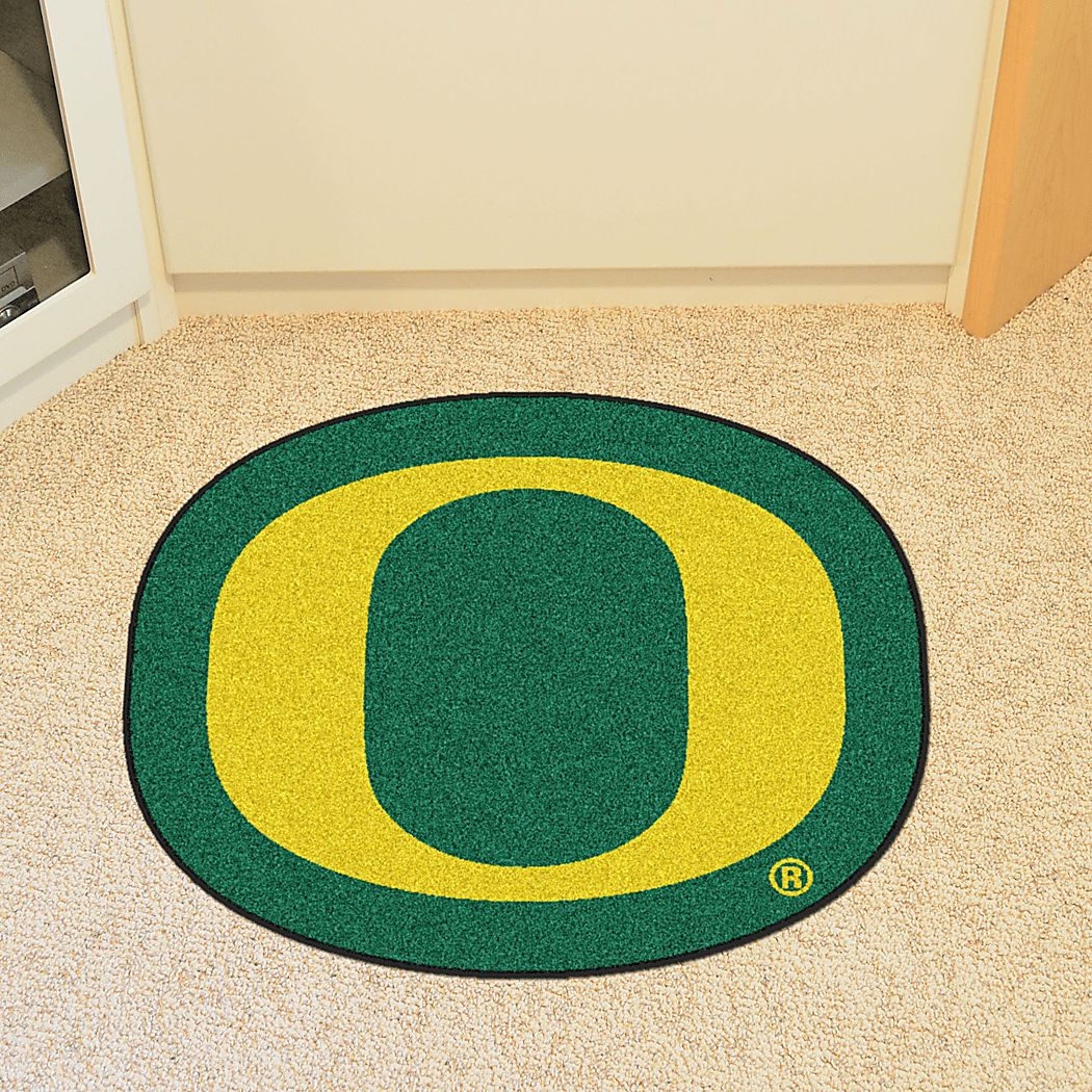 NCAA Football Mascot University of Oregon 1'6"" x 2' Rug
