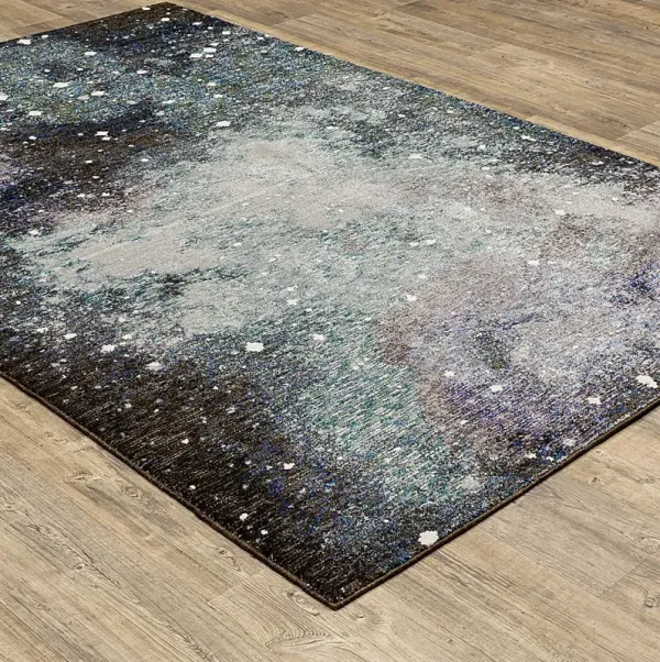 Kids Astro Flair Black 7'10 x 10'10 Rug