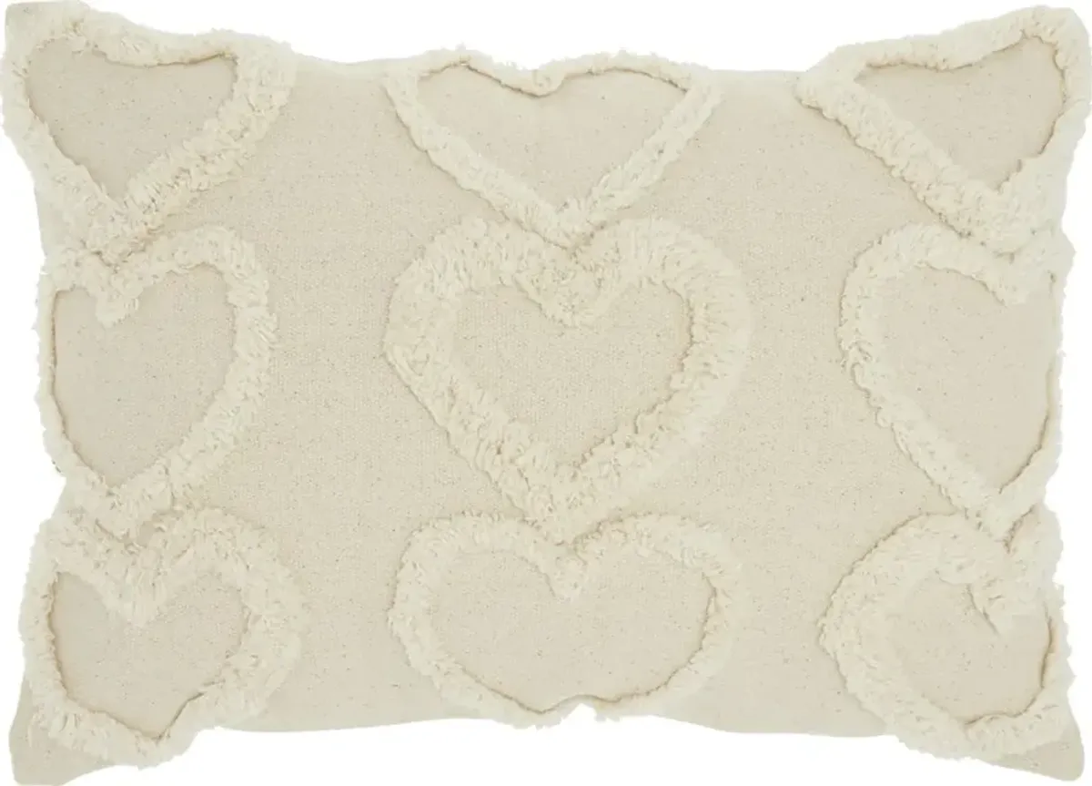 Kids Alcesta Cream Accent Pillow