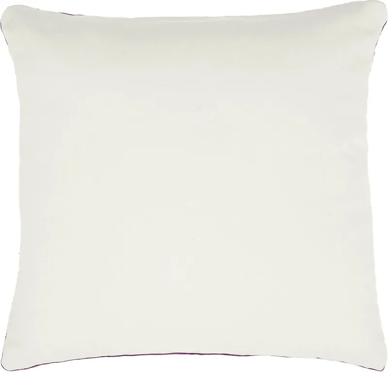 Kids Alinta II Purple Throw Pillow