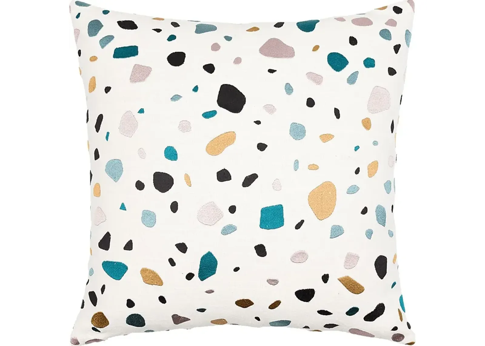 Kids Terra Pebble White Accent Pillow