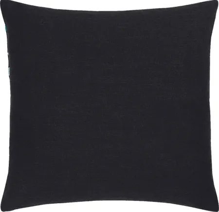 Kids Terra Pebble Black Accent Pillow