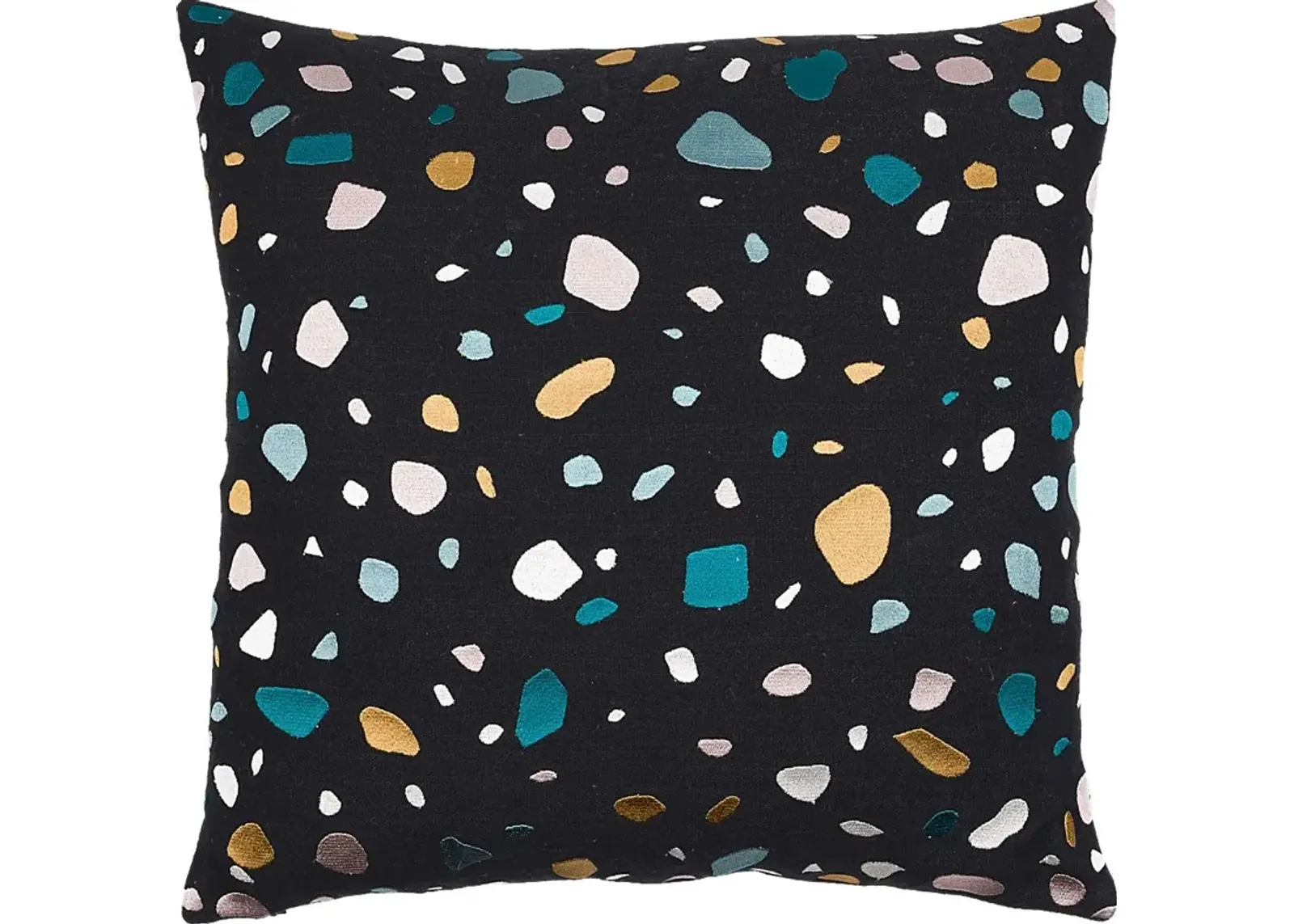 Kids Terra Pebble Black Accent Pillow