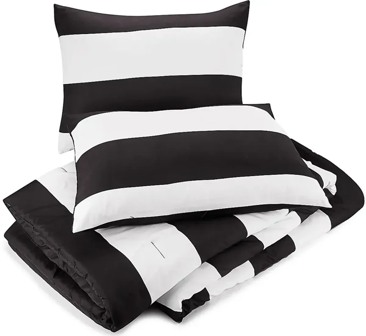 Kids Plovar Black Quilt Set