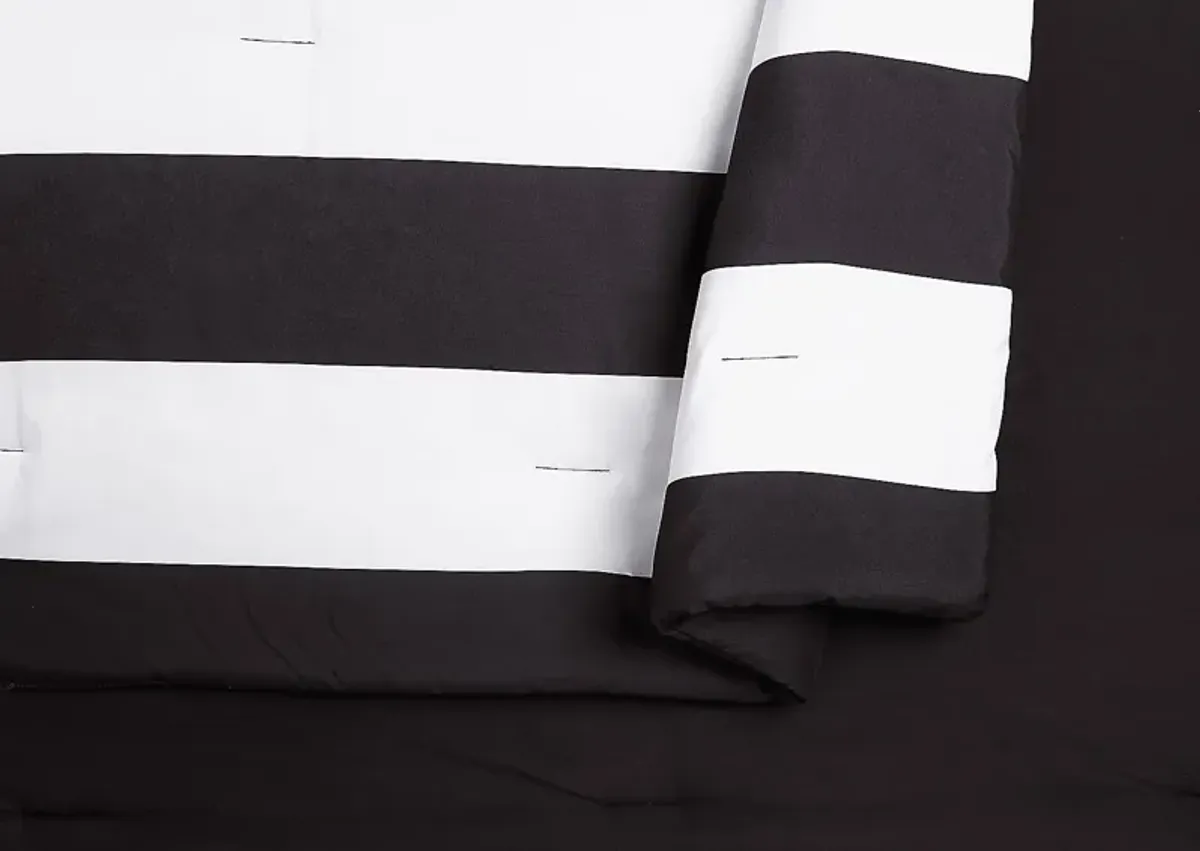 Kids Plovar Black Quilt Set