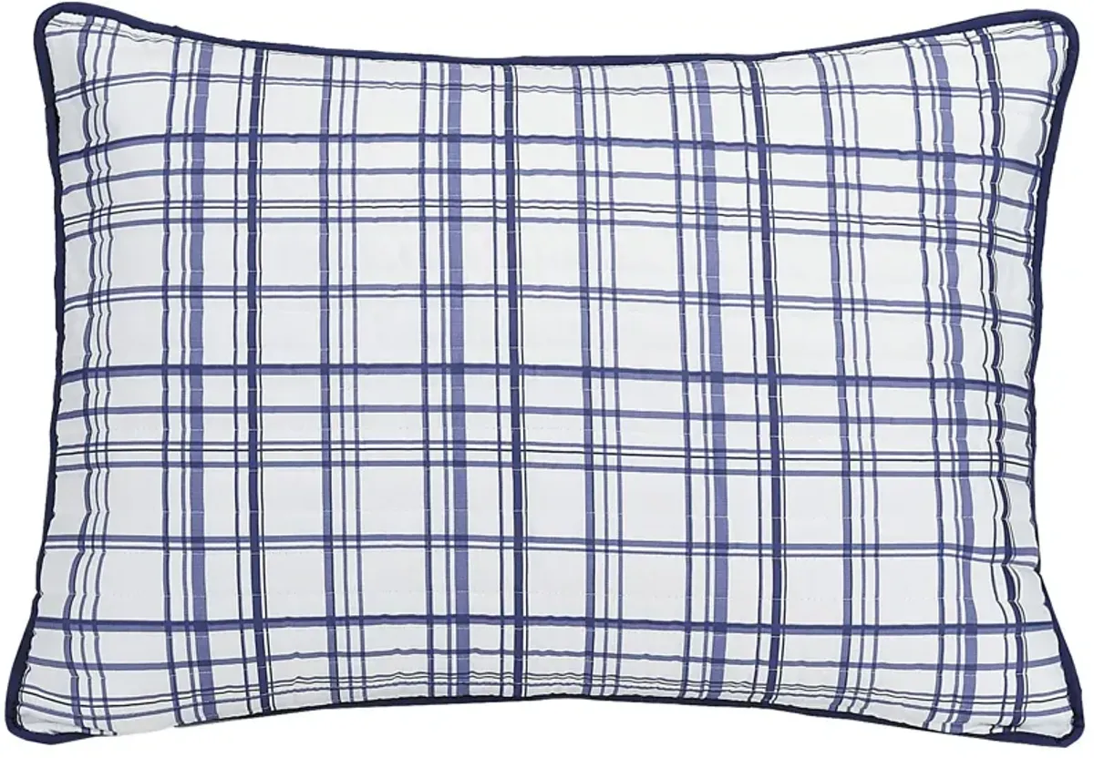 Kids Mintvale Navy Twin Quilt