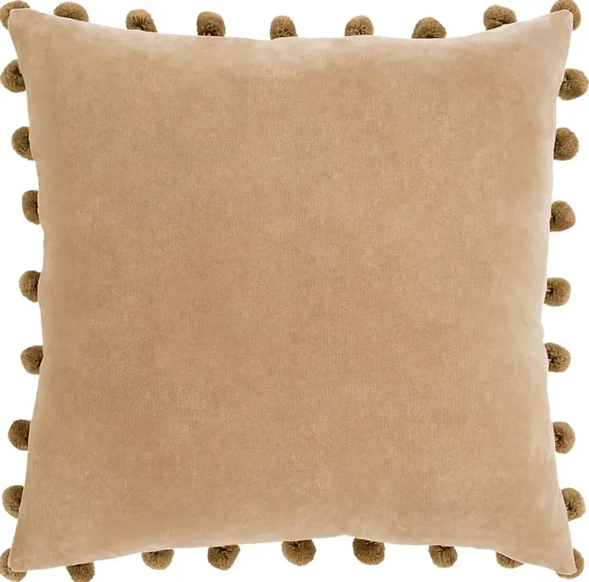 Kids Sunset Oasis Camel Accent Pillow