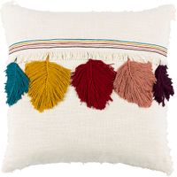 Kids Featherly Cream Accent Pillow